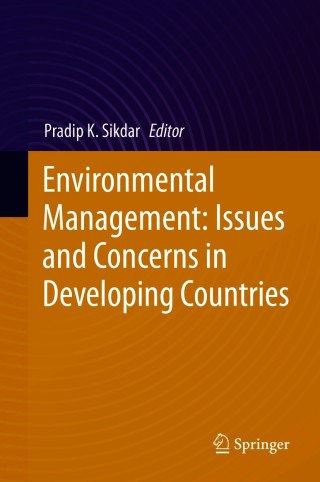 Imagen de portada: Environmental Management: Issues and Concerns in Developing Countries 9783030625283