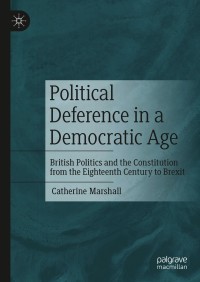 Imagen de portada: Political Deference in a Democratic Age 9783030625382