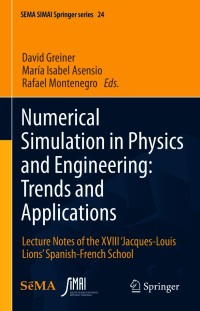Cover image: Numerical Simulation in Physics and Engineering: Trends and Applications 9783030625429