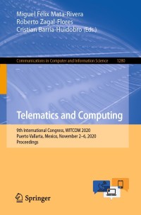 Imagen de portada: Telematics and Computing 1st edition 9783030625535