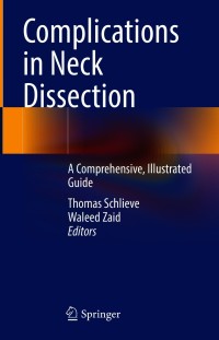 Imagen de portada: Complications in Neck Dissection 9783030627386