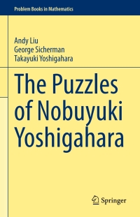Cover image: The Puzzles of Nobuyuki Yoshigahara 9783030628956