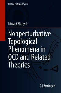 Cover image: Nonperturbative Topological Phenomena in QCD and Related Theories 9783030629892