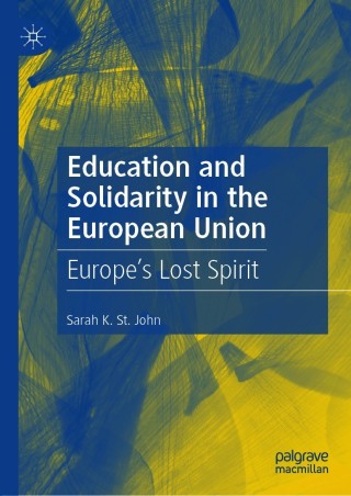 Omslagafbeelding: Education and Solidarity in the European Union 9783030630416
