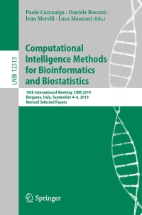 Cover image: Computational Intelligence Methods for Bioinformatics and Biostatistics 1st edition 9783030630607