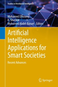 Cover image: Artificial Intelligence Applications for Smart Societies 9783030630676