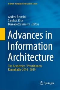 表紙画像: Advances in Information Architecture 9783030632045