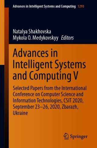 Cover image: Advances in Intelligent Systems and Computing V 1st edition 9783030632694