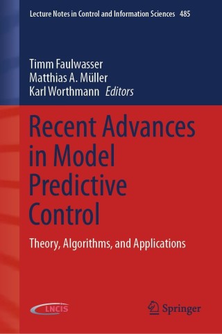 Cover image: Recent Advances in Model Predictive Control 9783030632809