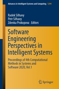 Imagen de portada: Software Engineering Perspectives in Intelligent Systems 1st edition 9783030633219