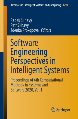 Cover image: Software Engineering Perspectives in Intelligent Systems 1st edition 9783030633219