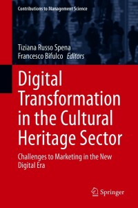 Cover image: Digital Transformation in the Cultural Heritage Sector 9783030633752