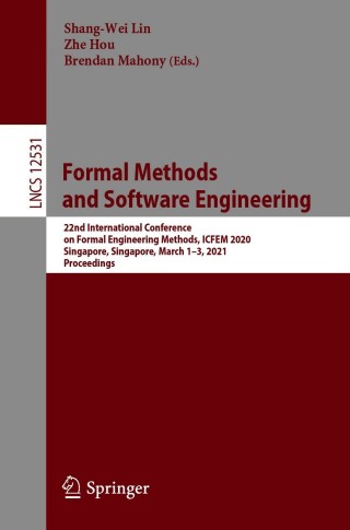 Immagine di copertina: Formal Methods and Software Engineering 1st edition 9783030634056