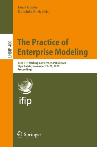 Imagen de portada: The Practice of Enterprise Modeling 1st edition 9783030634780
