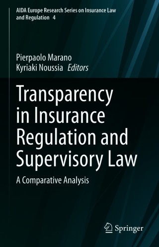 Cover image: Transparency in Insurance Regulation and Supervisory Law 9783030636203