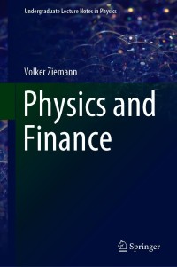 Cover image: Physics and Finance 9783030636425