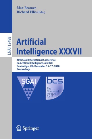Cover image: Artificial Intelligence XXXVII 1st edition 9783030637989
