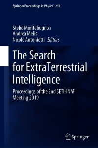 Cover image: The Search for ExtraTerrestrial Intelligence 9783030638054