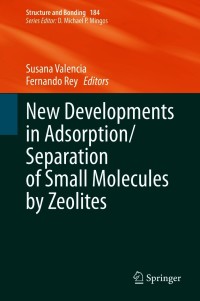 Cover image: New Developments in Adsorption/Separation of Small Molecules by Zeolites 9783030638528