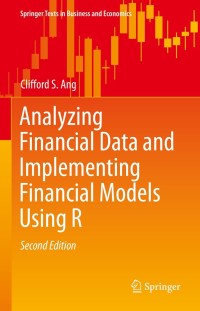 Cover image: Analyzing Financial Data and Implementing Financial Models Using R 2nd edition 9783030641542