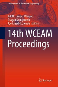 Cover image: 14th WCEAM Proceedings 1st edition 9783030642273