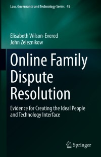 Titelbild: Online Family Dispute Resolution 9783030646448