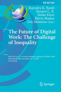 Cover image: The Future of Digital Work: The Challenge of Inequality 1st edition 9783030646967