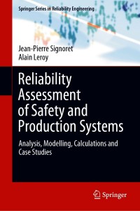 Cover image: Reliability Assessment of Safety and Production Systems 9783030647070