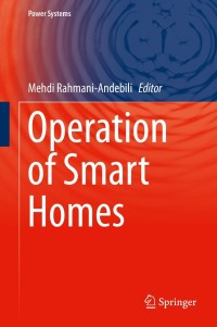 Cover image: Operation of Smart Homes 9783030649142