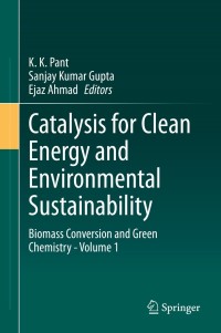 Cover image: Catalysis for Clean Energy and Environmental Sustainability 9783030650162