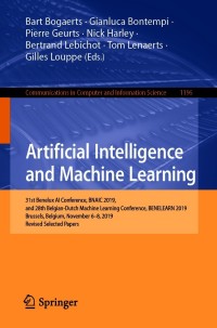 Imagen de portada: Artificial Intelligence and Machine Learning 9783030651534