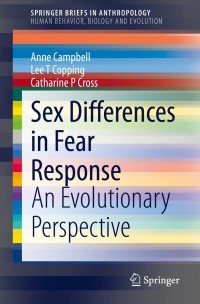 Cover image: Sex Differences in Fear Response 9783030652791