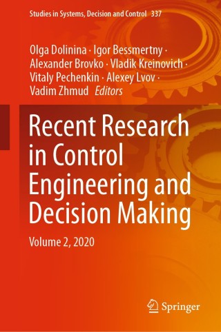 Omslagafbeelding: Recent Research in Control Engineering and Decision Making 1st edition 9783030652821