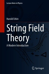 Omslagafbeelding: String Field Theory 9783030653200
