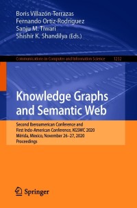 Titelbild: Knowledge Graphs and Semantic Web 1st edition 9783030653835