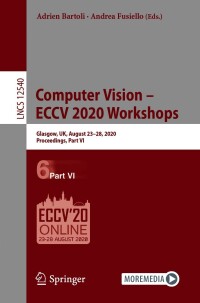 表紙画像: Computer Vision – ECCV 2020 Workshops 9783030654139