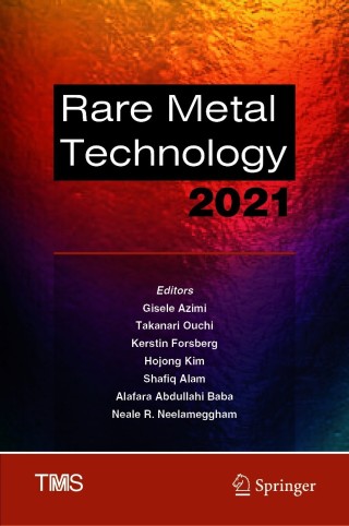 Imagen de portada: Rare Metal Technology 2021 9783030654887