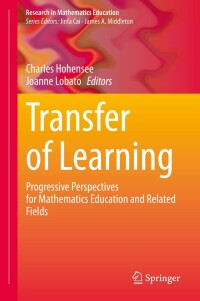 Cover image: Transfer of Learning 9783030656317