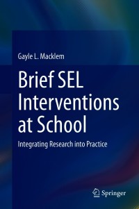 Cover image: Brief SEL Interventions at School 9783030656942