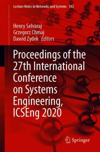 Imagen de portada: Proceedings of the 27th International Conference on Systems Engineering, ICSEng 2020 9783030657956