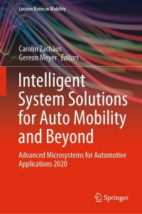 Imagen de portada: Intelligent System Solutions for Auto Mobility and Beyond 1st edition 9783030658700