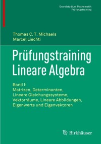 Omslagafbeelding: Prüfungstraining Lineare Algebra 9783030658854