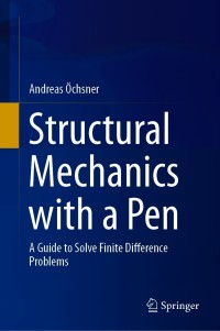 Cover image: Structural Mechanics with a Pen 9783030658915