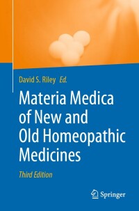 Cover image: Materia Medica of New and Old Homeopathic Medicines 3rd edition 9783030659196