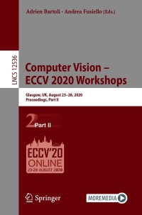 Immagine di copertina: Computer Vision – ECCV 2020 Workshops 1st edition 9783030660956
