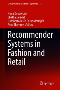 Cover image: Recommender Systems in Fashion and Retail 9783030661021