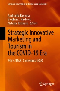 Imagen de portada: Strategic Innovative Marketing and Tourism in the COVID-19 Era 9783030661533