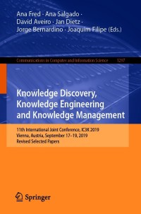Cover image: Knowledge Discovery, Knowledge Engineering and Knowledge Management 9783030661953