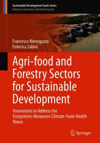 Cover image: Agri-food and Forestry Sectors for Sustainable Development 9783030662837