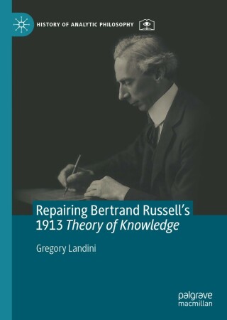Immagine di copertina: Repairing Bertrand Russell’s 1913 Theory of Knowledge 9783030663551